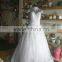 Modern Beautiful Back Court Train High Neck wedding dress bridal gown P103