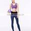 Gym wear high quality melange wholesale sports bra