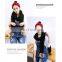 Wholesale wild thick knitted wool scarf