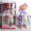 12" Girl doll,lovely baby doll with smell