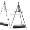 Silver Portable Stand Aluminum Easel