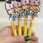 Factory OEM custom cartoon character plastic ballpoint pen