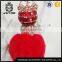Service Supremacy Rabbit Fur Keychain Ball Keyring