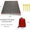 Brand LOGO Picnic Sandless Beach Mat Waterproof Folding Parachute Nylon Pocket Compact Outdoor Custom Beach Blanket