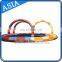 2017 hot sale good quality inflatable race tracks outdoor race stack