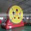 Outdoor funny inflatable football shot sport game, inflatable foot darts for sale,Inflatable soccer darts board