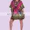 Indian Pink African Women Kaftan Caftan Dress Dashiki Vintage Boho Maxi Gown 1 Size Plus