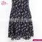 Guangzhou Sleeveless Lace Print Flower Ladies Casual Dresses