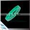 Transparent Rubber Wristbands Cutom Screen Printing Silicone Bracelet with Saying
