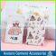 custom plastic wrap paper set hang tags for women clothing
