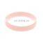 Fashion charm rainbow silicone wristband custom wristband cheap wholesale