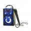Portable Spot Speaker with Double Karaoke and Colorful Light in Party