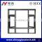 White Double Glazed European Style UPVC Windows and Doors