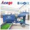 Mobile small scale gold mining equipment trommel screen wash plant With Gold Sluice Box