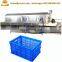 Commercial plastic box washing machine for all kinds of crate or basket
