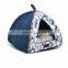 New Design Wholesale Custom Soft Cave Pet Bed