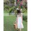 Girls' Dress 2020 Summer Cotton Ruffles Hollow Children Clothes Dress