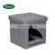 Reatai Cat Room Ottoman Dog Cage Indoors House Pet Animal Cages Carriers Fabric Foldable Pet House Ottoman