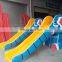 Popular Fiberglass  elephant slide toys for kids Swimming Pool