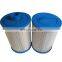 High performance cartridge swimming pool filter swim pool filter cartridge