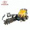 mini skid steer loader with trencher accessories