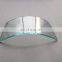 Ultra clear tempered glass curved glass for showcase
