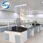 UFU Chemical Lab Furniture  Full Steel Central Workbench With PP Sink