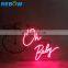 2019 hot oh baby letter neon sign custom diy led light diy for wedding events