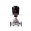 Hygienic Stainless Steel 316 Tri clamp Mini Diaphragm Valve DN8 DN10 With 25.4 TC end