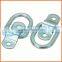 China supplier stainless steel d ring with round thimble