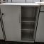 Sliding steel door A4 F4 letter legal  file storage cabinet gray/brown color available