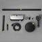 NEW IT-P005 luxury black rain shower sets with bracket chrome colour 3 functions Foshan factory