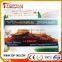 High quality pvc matt transparent clear card iso 7810 card