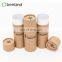 Custom kraft paper hemps paper packaging cylinder tube