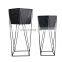 Iron Metal Planters Plant Flower Pot Plant Flower Pot For Home Indoor Garden Stand