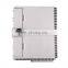 waterproof optical termination box 16 core 16 fiber indoor outdoor ftth fiber terminal box