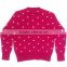 Double layer Cotton Knitwear 2016 Autumn cardigan child Girls Sweater