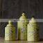 China antique Porcelain Custom Home Kitchen Storage Ceramic Dry fruit Jars with Lids