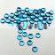 Swiss Blue Topaz 6x6 mm Round Cabochan