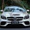 CLY 1:1 Car Bumpers For 2016+ Mercedes E-class W213 Upgrade E63s AMG 1:1 Wide Bodykits Grille Fenders Hoods Rear Diffuser tips