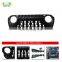 Shanghai Sanfu Car Accessories Fit For Jeep W rangler JL 18+ JL1199  Grill Black ABS Front Grill Car Body Parts