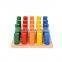 Hot Popular Puzzle Preschool Kids Educational Montessori Material Kindergarten Toys Montessori Wooden Toys