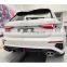 New arrival facelift Rear diffuser with tailpipes for Audi A3 2021 2022 upgrade RS3 style Rear lip with tip exhaust