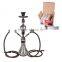 2016 hot selling JYH04 black wholesale glass hookah shisha