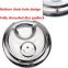self storage keyed disc lock, disk padlock, discus padlock, main diameter: 50mm to 90mm