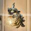 European-style resin material simple retro outdoor waterproof wall lamp garden courtyard wall lights