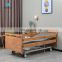 2022 New Product 3 Function Folding Wooden Adjustable Electric Nursing Hospital Bed for Elderly Patient Care