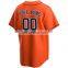 custom blank sublimation kids polyester baseball shirts embroidered letter flannel 100%cotton vintage baseball