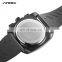 SINOBI Masculinity Wristwatch S9669G Square Man Watches Cool Black Boys Watches Custom Logo OEM Watch  Jam Tangan Pria