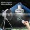 New arrivals 2022 desktop fan,portable rechargeable usb tripod fan with remote control,mini ceiling outdoor camping light fans